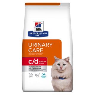 1.5kg Hill s PD Feline C D Stress Ocean Fish, hrana uscata dieta veterinara pentru pisici cu probleme urinare