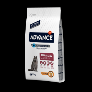 10 kg ADVANCE CAT STERILISED +10 ANI