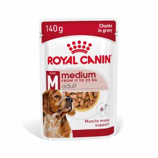 10 x 140g Royal Canin Medium Adult hrana umeda caine