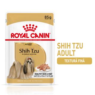 12 x 85 g Royal Canin Shih Tzu Adult hrana umeda caine