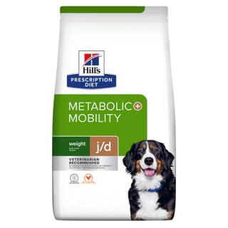 12kg Hill s PD Canine Metabolic Plus Mobility, hrana uscata dieta veterinara pentru caini cu probleme articulare