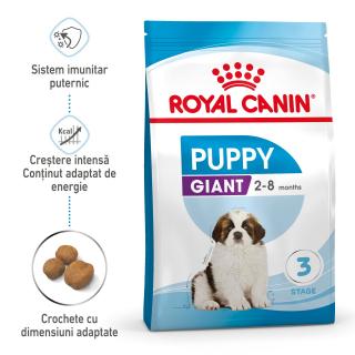 15kg Royal Canin Giant Puppy hrana uscata caine junior etapa 1 de crestere