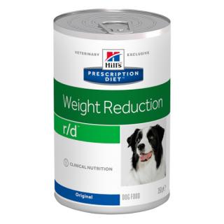 350g Hill s PD Canine R D, hrana umeda dieta veterinara pentru caini cu probleme de greutate