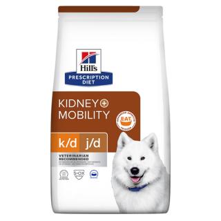 4 kg Hill s PD Canine K D + Mobility, hrana uscata dieta veterinara pentru caini cu afectiuni renale si articulare