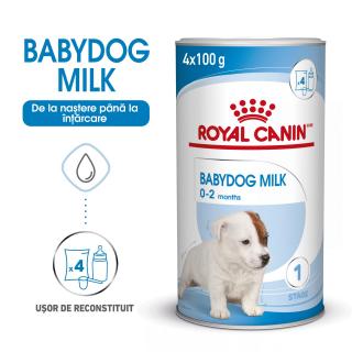 400g Royal Canin Babydog Milk inlocuitor lapte matern caine