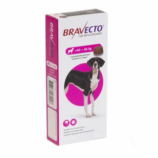 Bravecto 40 - 56 kg - deparazitare externa pentru caini