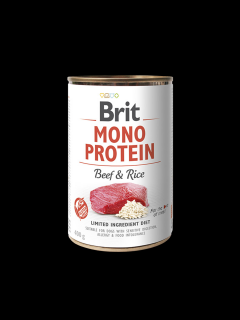 Brit Mono Protein Vita si Orez 400g, Hrana umeda pentru caini adulti