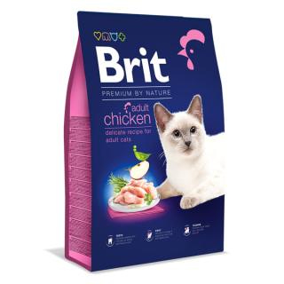 Brit Premium by Nature Cat Adult Chicken 8 kg, hrana uscata pentru pisici adulte