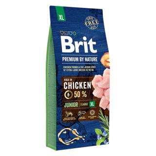 Brit Premium by Nature Junior XL 15 kg, hrana uscata pentru caini juniori de talie foarte mare