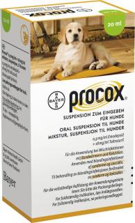 Deparazitare interna caini Procox Suspensie orala 7,5ml