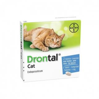 Drontal Cat cutie cu 2 tablete