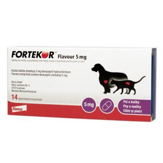 FORTEKOR FLAVOUR DOG 5 MG  14 TB(5-20KG)