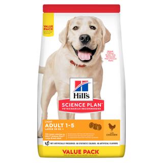 Hill s SP Canine Adult Light Large Breed Chicken 18 kg Value Pack