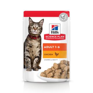 Hill s SP Feline Adult Chicken 85 g (plic)