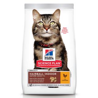 Hill s SP Feline Mature Hairball and Indoor Chicken 1.5 kg