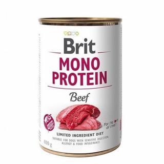 Hrana umeda pentru caini  Brit Mono Protein cu Vita  400 g