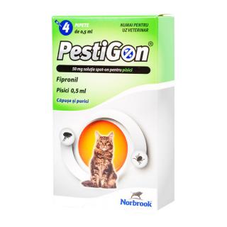 Pestigon Cat - 1 pipeta antipurici pentru pisici