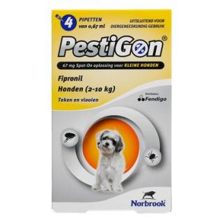 Pestigon Dog S 2-10 kg - 1 pipeta deparazitare externa caini talie mica