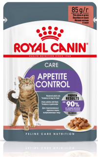 Royal Canin Appetite Control Care, hrana umeda pisici, adult sterilizat, reglarea apetitului, (in sos), 85g x 12