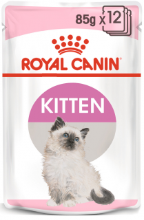 Royal Canin Kitten Instinctive In Gravy hrana umeda in sos pentru pisica, 12 x 85 g