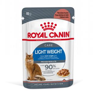 Royal Canin Light Weight Care Adult hrana umeda in sos pisica pentru limitarea cresterii in greutate, 12 x 85 g