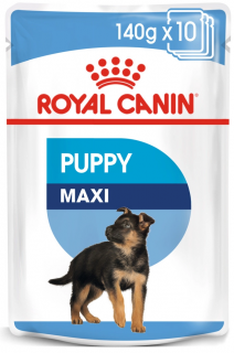 Royal Canin Maxi Puppy hrana umeda caine junior, 10 x 140 g