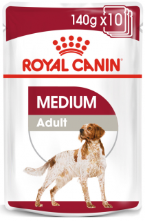 Royal Canin Medium Adult hrana umeda caine, 10 x 140 g