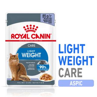 Royal Canin Ultra Light In Jelly Care Adult hrana umeda in aspic pisica limitarea cresterii in greutate, 12 x 85 g