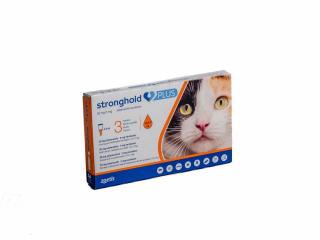 Stronghold Plus 30mg 0,50ml, deparazitare interna si externa pentru pisici 2,5-5kg