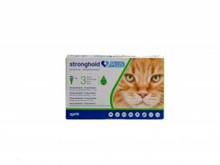 Stronghold Plus 60mg 1,0ml, deparazitare externa si interna pentru pisici 5-10kg