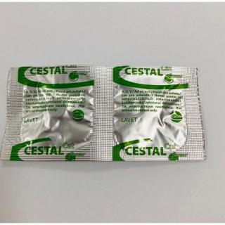 Tableta deparazitare interna pentru pisici Cestal Cat Chew 2 comprimate