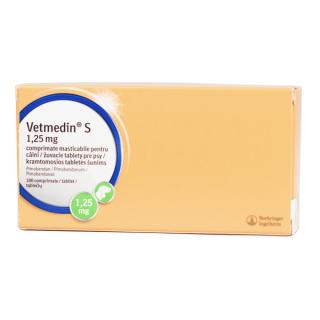 Vetmedin S 1.25 Mg 100 tablete