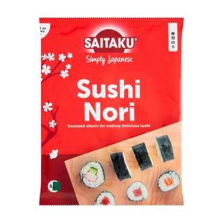 Alge Nori pentru sushi  - Sushi Nori 14gr Saitaku