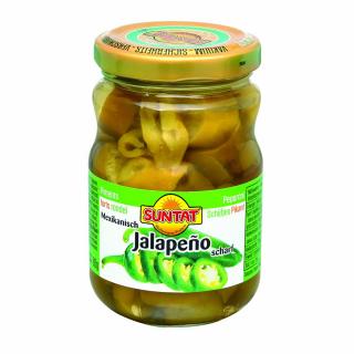 Ardei Jalapeno taiat 180 g Suntat