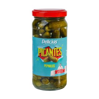 Castraveti extra-fini picanti 235gr Agrucapers