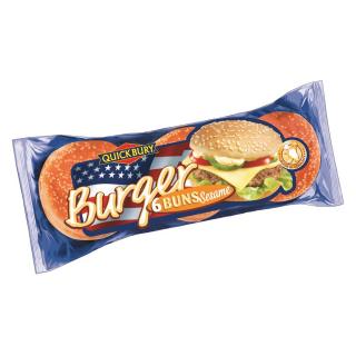 Chifla cu susan pentru hamburger 300 g Quickbury