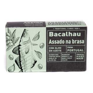 Cod la gratar cu usturoi in ulei de masline 120gr Aveiro