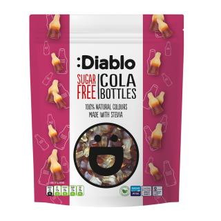 Jeleuri  forma sticla COLA fara zahar 75gr Diablo