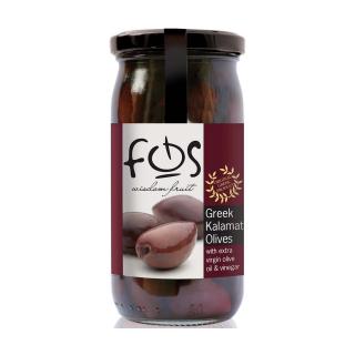 Masline Kalamata intregi in saramura 360 g FOS