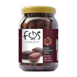 Masline Kalamata intregi in saramura JUMBO  1kg FOS
