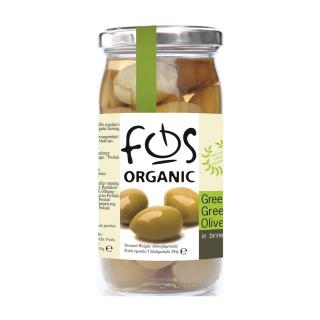 Masline verzi In saramura 350 g FOS Bio