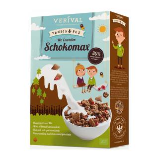 Musli cu fulgi de ciocolata pentru copii  400gr Verival Bio