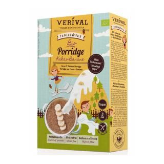 Porridge cacao si banane 350gr Verival Bio