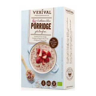 Porridge capsuni si chia 350 g Verival Bio