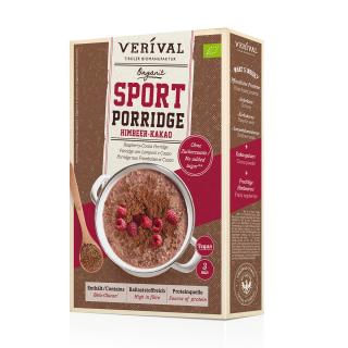 Porridge Zmeura-Cacao pentru sportivi 400gr Verival Bio