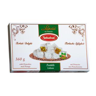 Rahat turcesc cu fistic 360 g Turkish Delight Sebahat