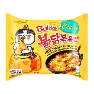Ramen Cheese cu branza si aroma de pui 140gr Samyang Buldak