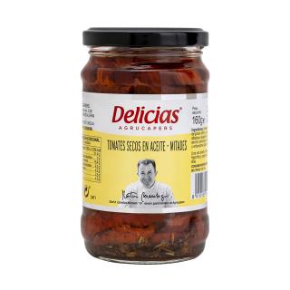 Rosii jumatati uscate la soare cu condimente si ulei 295gr Agrucapers