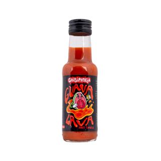 Sos iute Guava Lava ( Trinidad Moruga Scorpion galben, ananas si guava) 100ml Chilliphoria