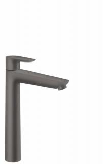 BATERIE LAVOAR TALIS E 240 CU VENTIL, BRUSHED BLACK CHROME